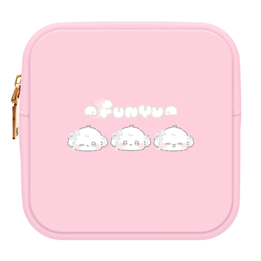 ちむむ。コスメポーチ【ふにゅ ふりる】
