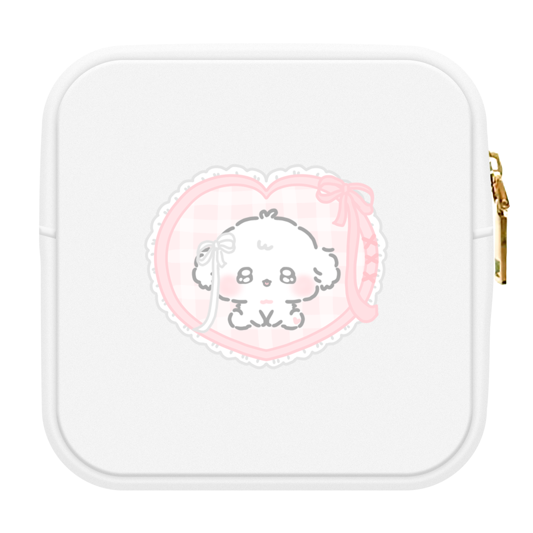 ちむむ。コスメポーチ【ふにゅ ふりる】