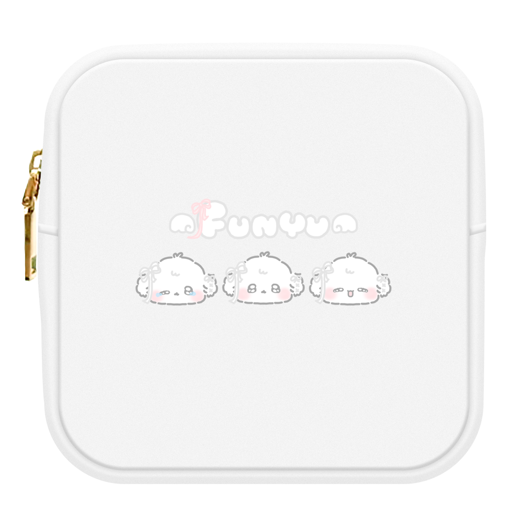 ちむむ。コスメポーチ【ふにゅ ふりる】
