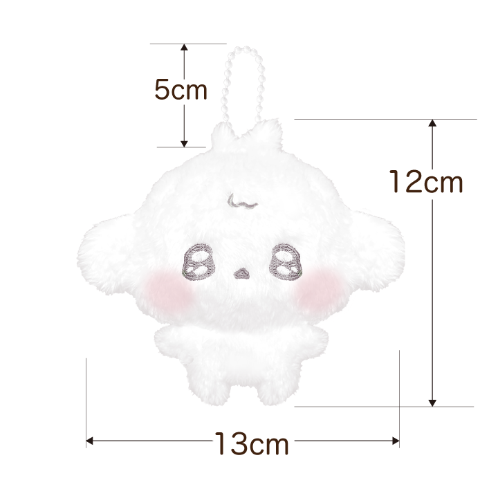 ちむむ。ぬいぐるみチャーム【ふにゅ】