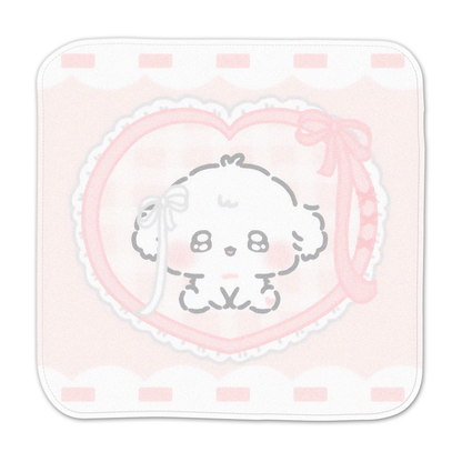 ちむむ。ミニハンカチタオル【ふにゅ ふりる】