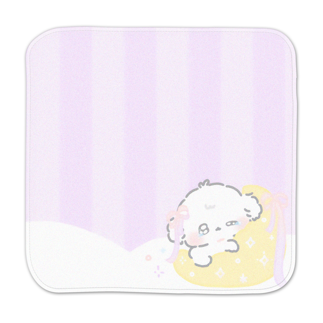 ちむむ。ミニハンカチタオル【ふにゅ ねむねむ】