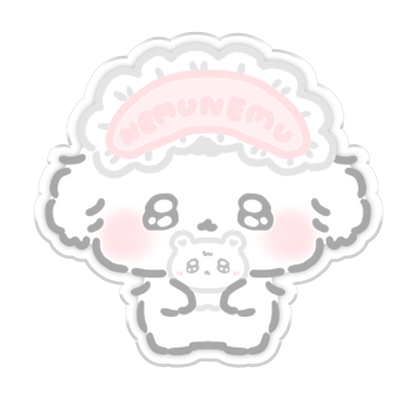 ちむむ。スマホグリップ【ふにゅとむぎゅくまさん】