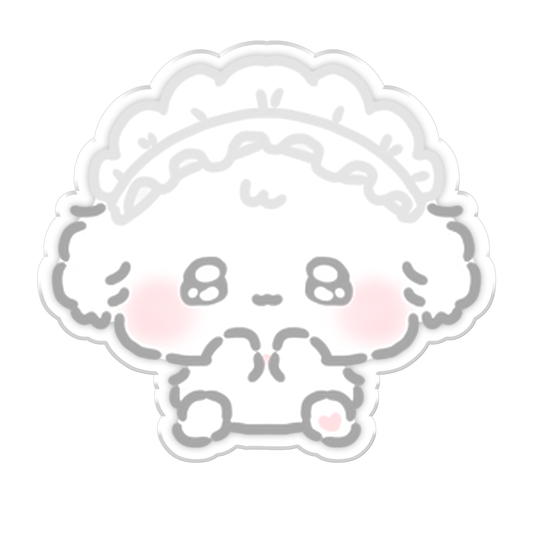 ちむむ。スマホグリップ【ちょこんとふにゅ】