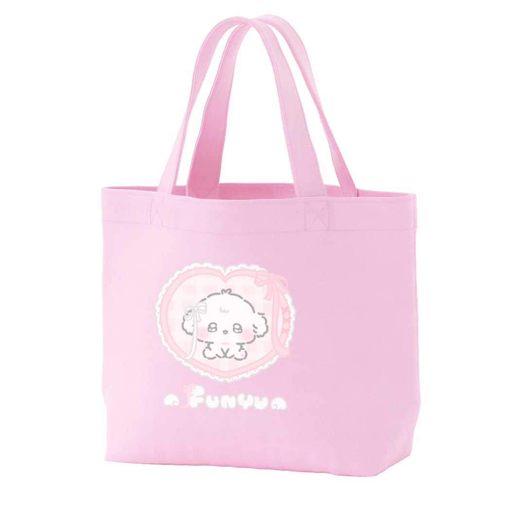 ちむむ。ミニトートバッグ【ふにゅ ふりる】