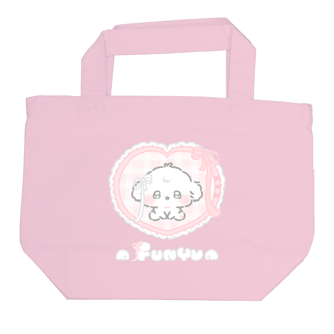 ちむむ。ミニトートバッグ【ふにゅ ふりる】