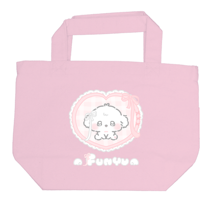 ちむむ。ミニトートバッグ【ふにゅ ふりる】