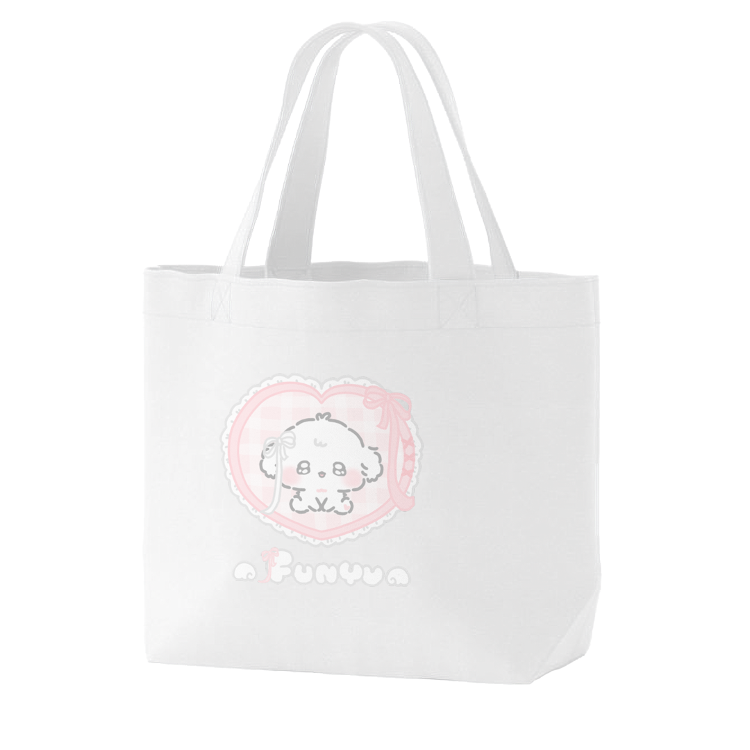 ちむむ。ミニトートバッグ【ふにゅ ふりる】