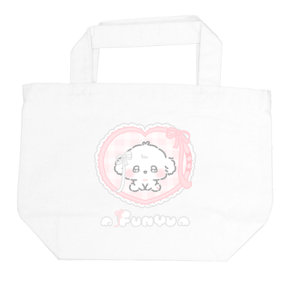 ちむむ。ミニトートバッグ【ふにゅ ふりる】