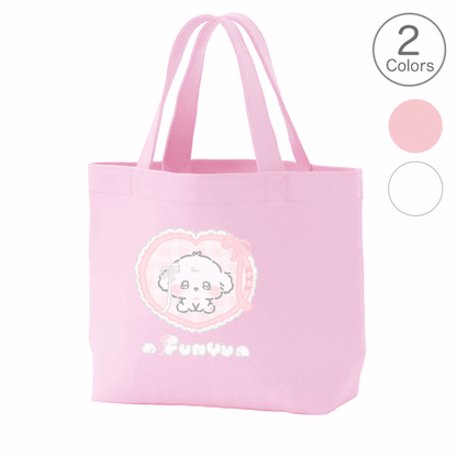 ちむむ。ミニトートバッグ【ふにゅ ふりる】