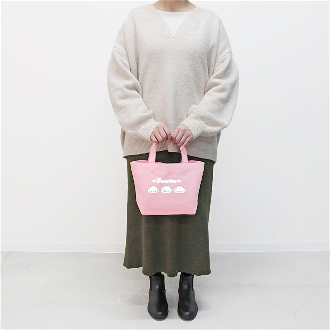 ちむむ。ミニトートバッグ【ふにゅ いろいろきぶん】