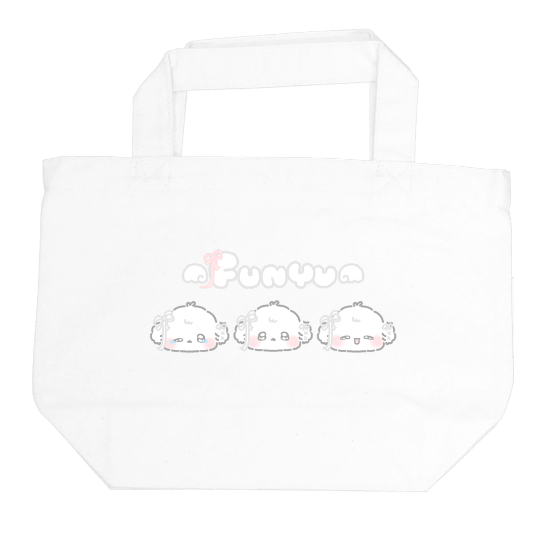 ちむむ。ミニトートバッグ【ふにゅ いろいろきぶん】