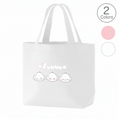 ちむむ。ミニトートバッグ【ふにゅ いろいろきぶん】