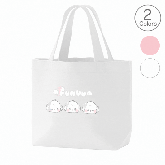 ちむむ。ミニトートバッグ【ふにゅ いろいろきぶん】