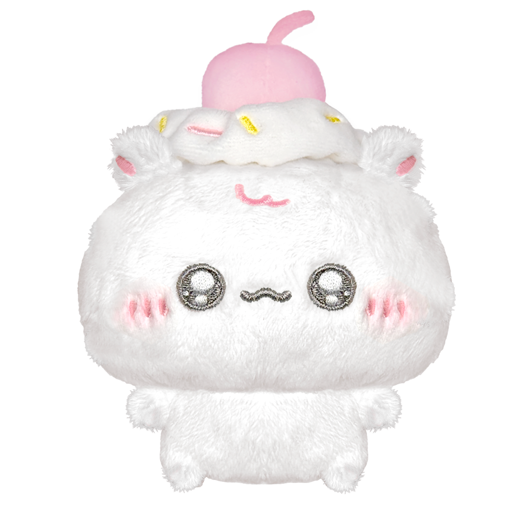 ちむむ。ぬいぐるみチャーム【もしゃはむ さくらんぼもきゅ】