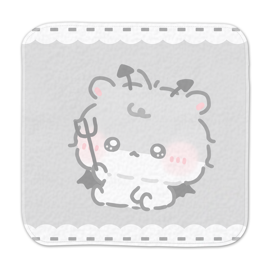 ちむむ。ミニハンカチタオル【もしゃはむ ぼちゅ】