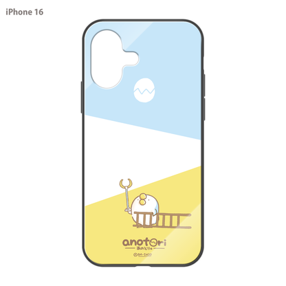 ダーシオ ガラスiPhoneケース【あのとり。たまご捕獲作戦】