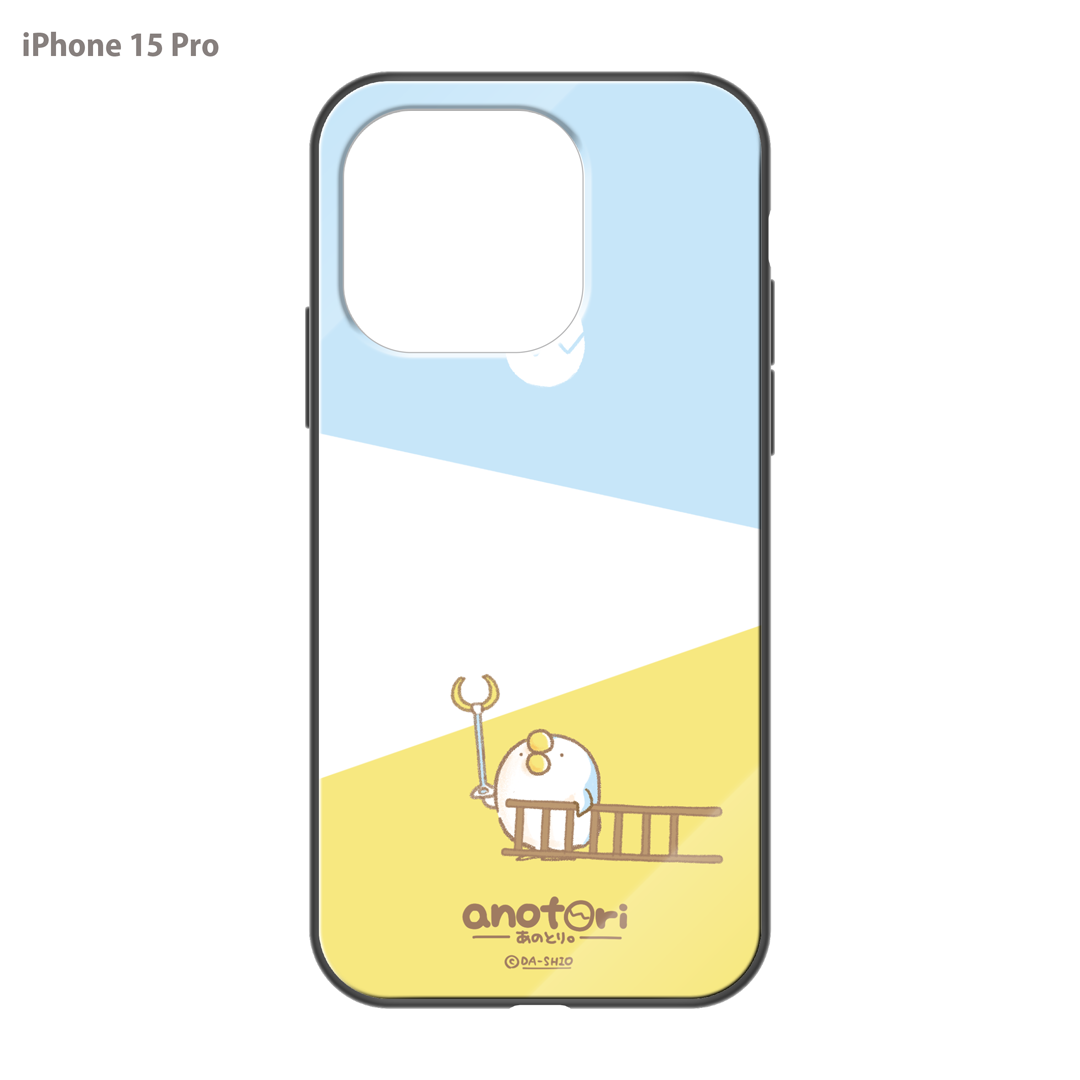 ダーシオ ガラスiPhoneケース【あのとり。たまご捕獲作戦】