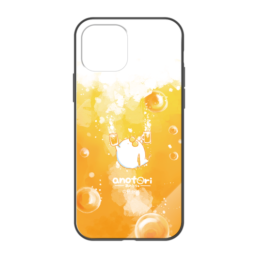 ダーシオ ガラスiPhoneケース【あのとり。ビール】