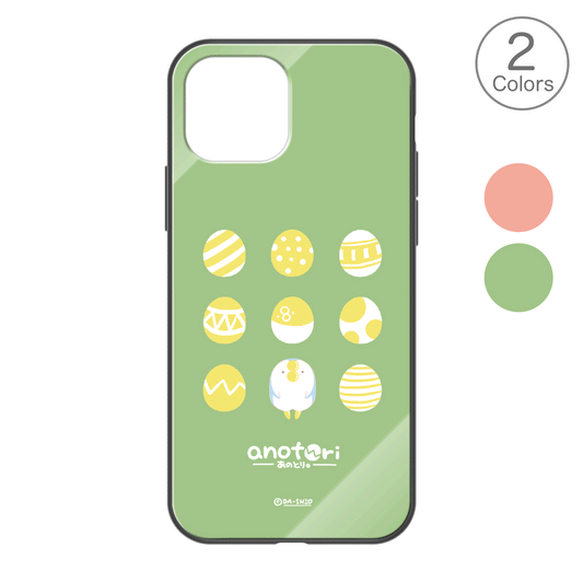 ダーシオ ガラスiPhoneケース【あのとり。たまご】