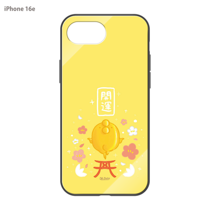 ダーシオ ガラスiPhoneケース【開運！金のあのとり。】