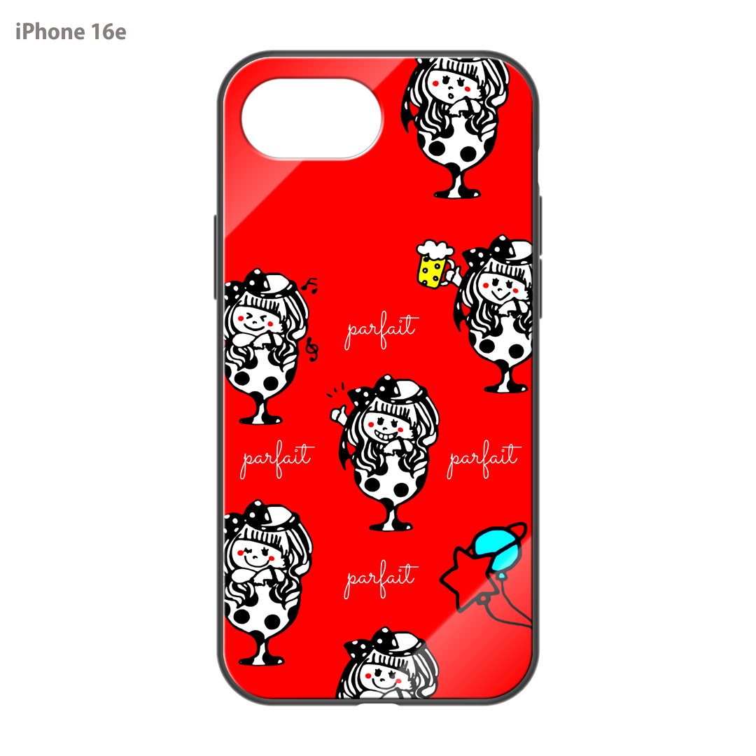 IAM MAIMAI ガラスiPhoneケース【Lots of parfaits.】