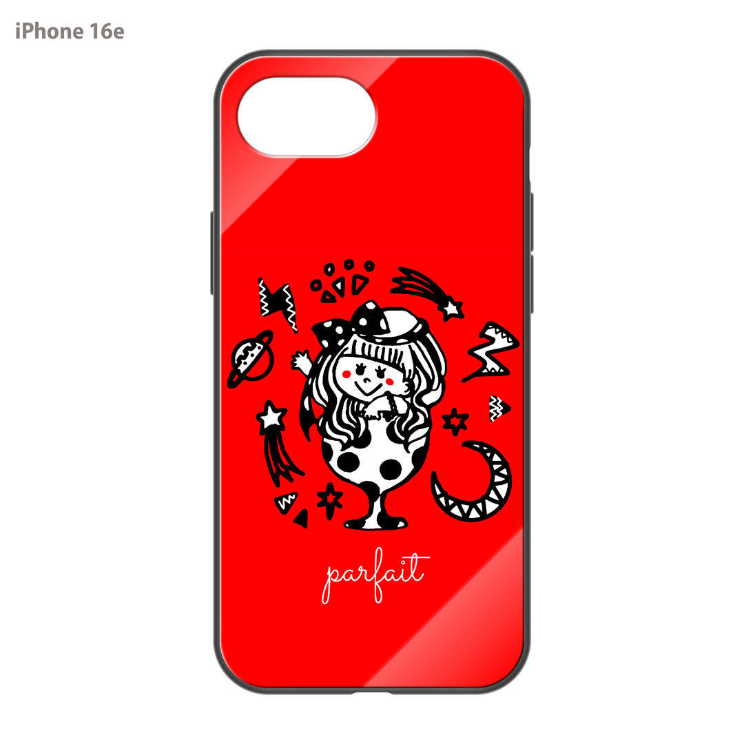 IAM MAIMAI ガラスiPhoneケース【Parfait and the Universe】