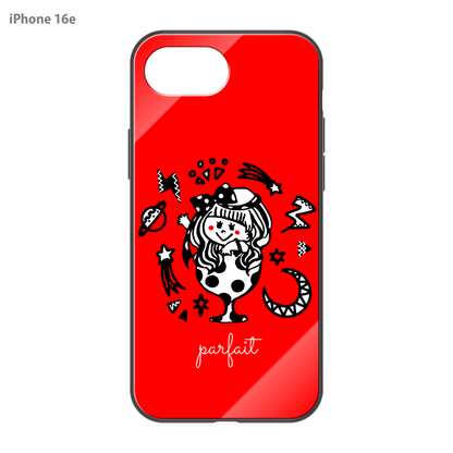 IAM MAIMAI ガラスiPhoneケース【Parfait and the Universe】