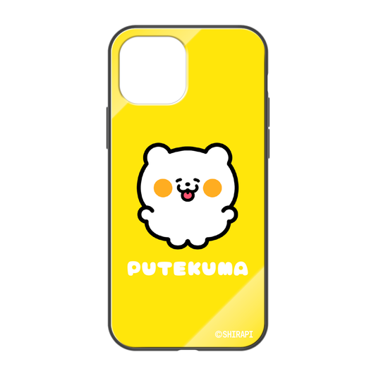 SHIRAPI ガラスiPhoneケース【ぷてくま】