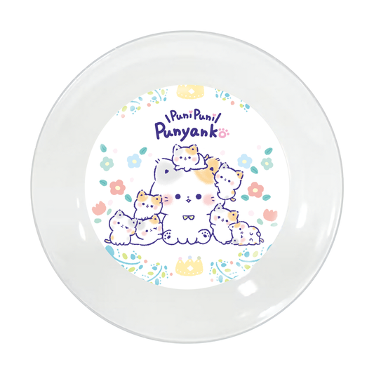 TOKUDOME ミニ絵皿【ぷにぷにぷにゃんこ｜3枚セット】