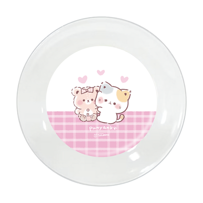 TOKUDOME ミニ絵皿【ぷにぷにぷにゃんこ｜3枚セット】