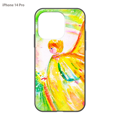 ようこ ガラスiPhoneケース【大天使ラファエル】
