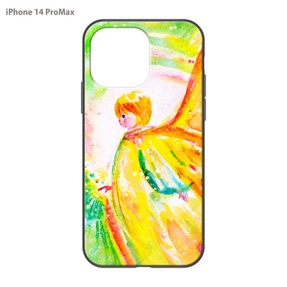 ようこ ガラスiPhoneケース【大天使ラファエル】