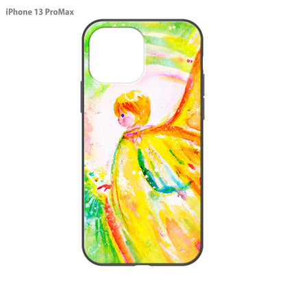 ようこ ガラスiPhoneケース【大天使ラファエル】