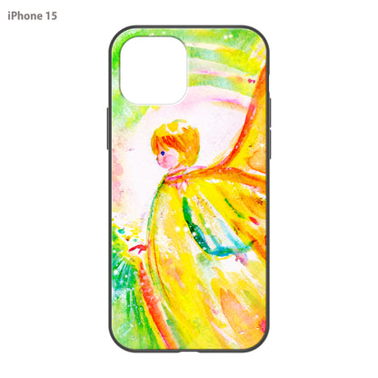 ようこ ガラスiPhoneケース【大天使ラファエル】